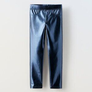 Zara Metalized Leggings